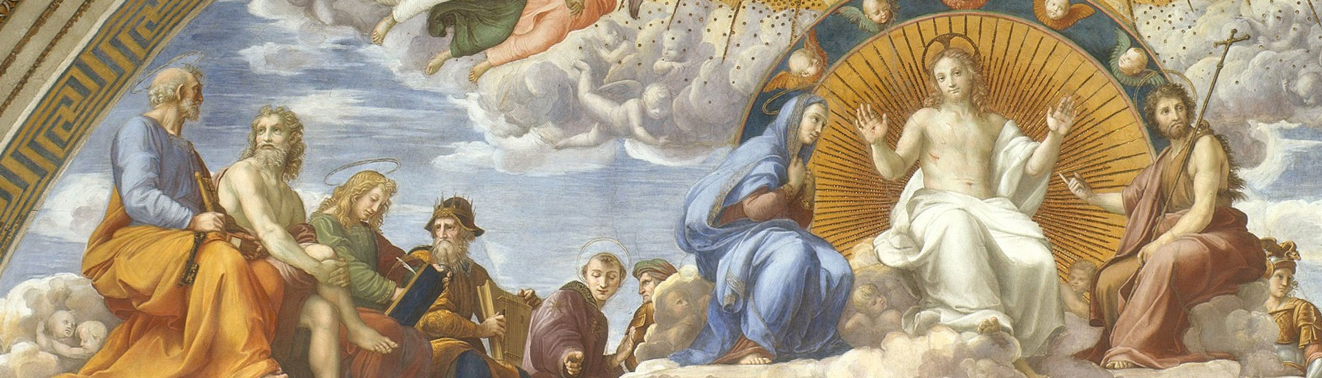 La disputa - Raffaello Sanzio
